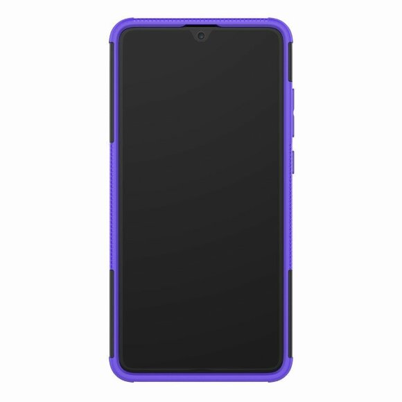 Чехол Hybrid Armor для Huawei Mate 20 (черный + фиолетовый)
