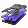 Чехол Hybrid Armor для Huawei Mate 20 (черный + фиолетовый)