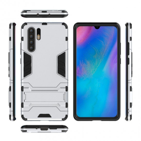 Чехол Duty Armor для Huawei P30 Pro (серебряный) Чехол Duty Armor для Huawei P30 Pro (серебряный)