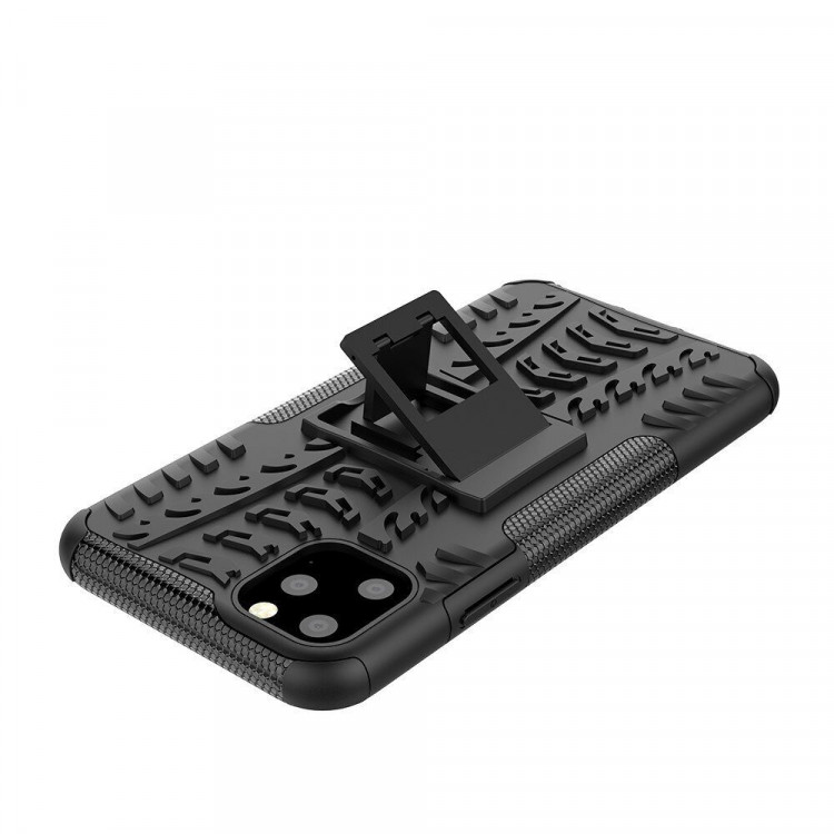 Чехол Hybrid Armor для iPhone 11 Pro Max (черный)