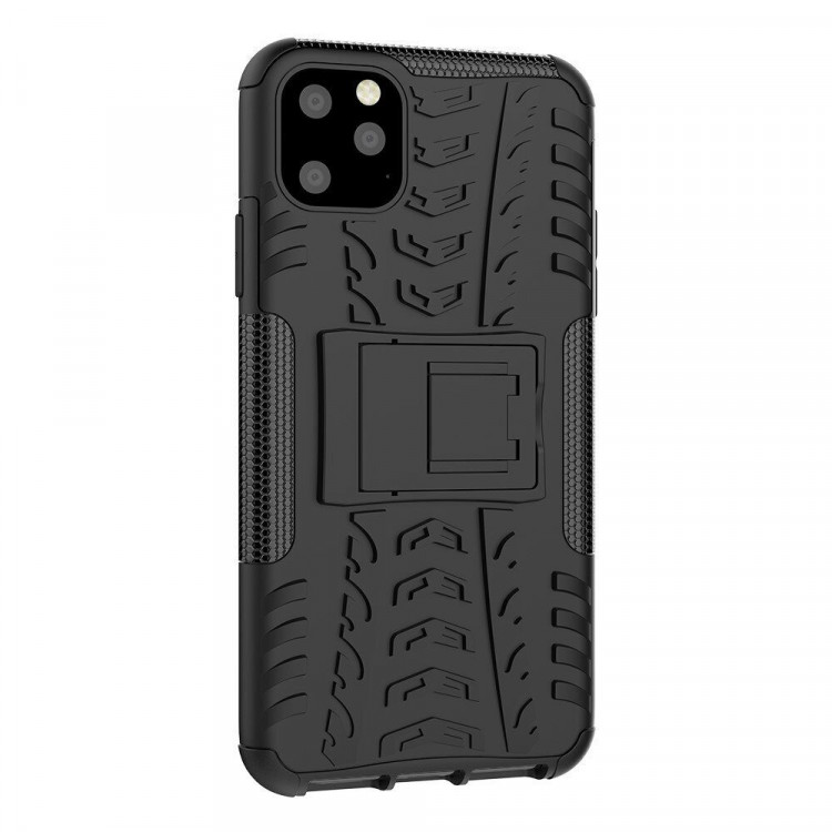 Чехол Hybrid Armor для iPhone 11 Pro Max (черный)