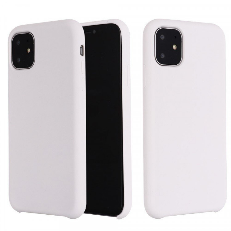 Силиконовый чехол Mobile Shell для iPhone 11 Pro (белый)