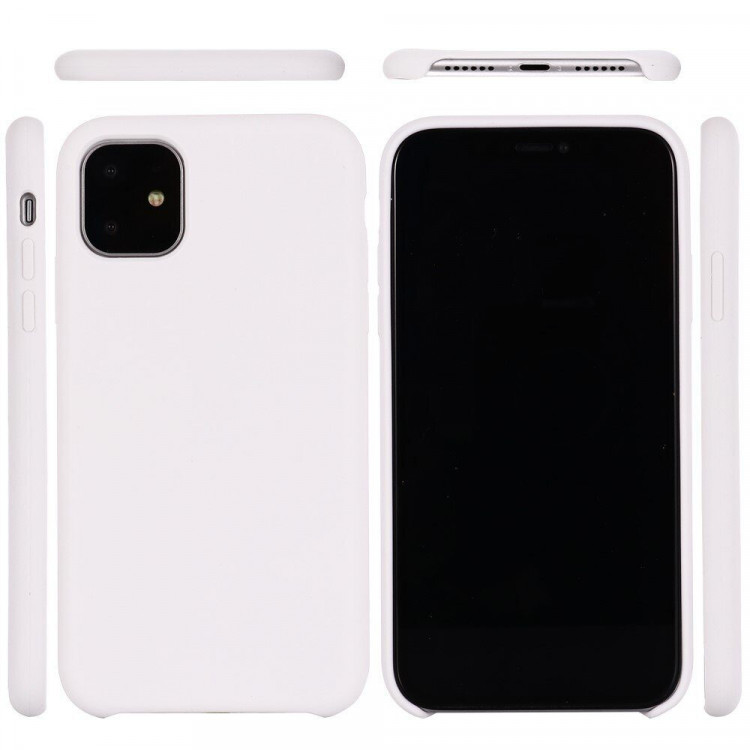 Силиконовый чехол Mobile Shell для iPhone 11 Pro (белый)