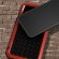 Гибридный чехол LOVE MEI для iPhone 13 (красный)