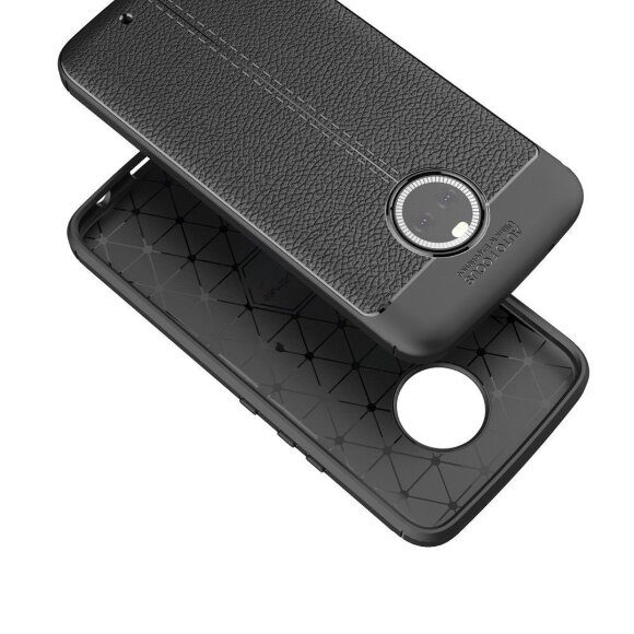 Чехол-накладка Litchi Grain для Motorola Moto X4 (серый) Чехол-накладка Litchi Grain для Motorola Moto X4 (серый)