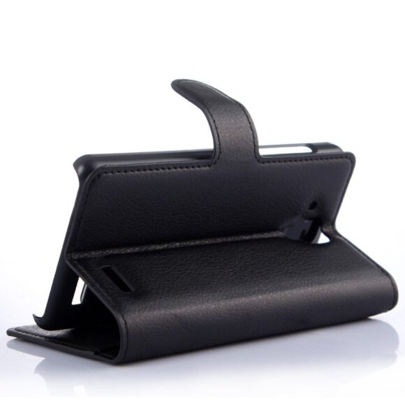 Чехол с визитницей для Lenovo A536 (черный)