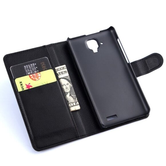 Чехол с визитницей для Lenovo A536 (черный)
