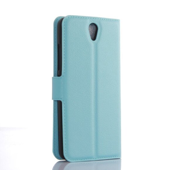 Чехол с визитницей для Lenovo Vibe S1 (голубой)