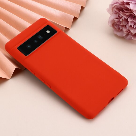 Силиконовый чехол Mobile Shell для Google Pixel 7 Pro (красный) Силиконовый чехол Mobile Shell для Google Pixel 7 Pro (красный)