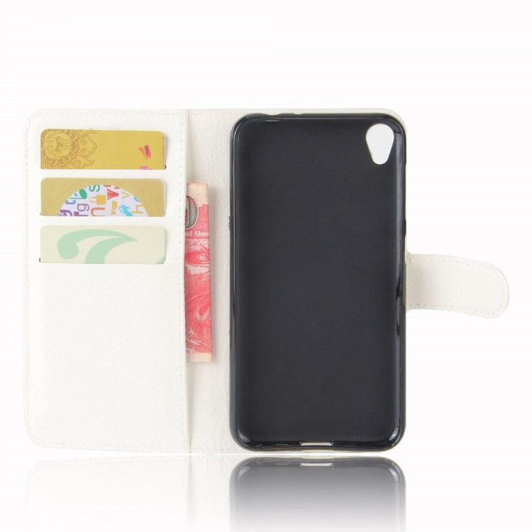 Чехол с визитницей для ASUS ZenFone Live ZB501KL (белый)