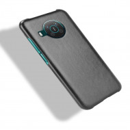 Кожаная накладка-чехол для Nokia X10 / Nokia X20 (черный) Кожаная накладка-чехол для Nokia X10 / Nokia X20 (черный)