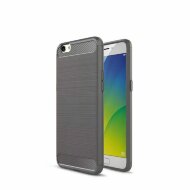 Чехол-накладка Carbon Fibre для Oppo R9s (серый) Чехол-накладка Carbon Fibre для Oppo R9s (серый)