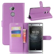 Чехол с визитницей для Sony Xperia XA2 Ultra (фиолетовый) Чехол с визитницей для Sony Xperia XA2 Ultra (фиолетовый)