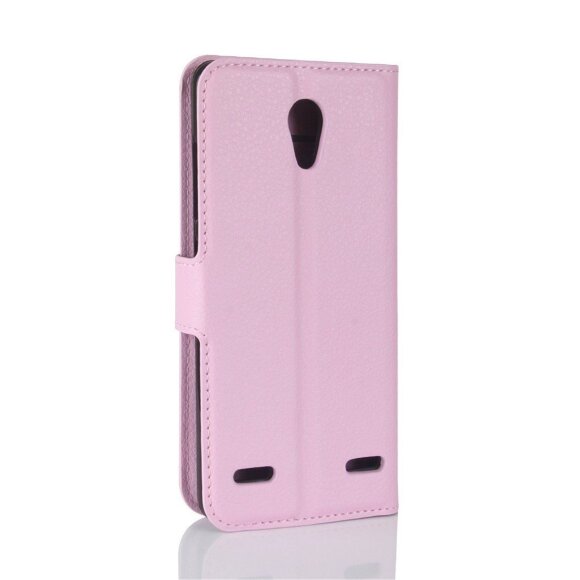 Чехол с визитницей для ZTE Blade A521 (розовый)