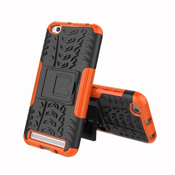 Чехол Hybrid Armor для Xiaomi Redmi 5A (черный + оранжевый) Чехол Hybrid Armor для Xiaomi Redmi 5A (черный + оранжевый)