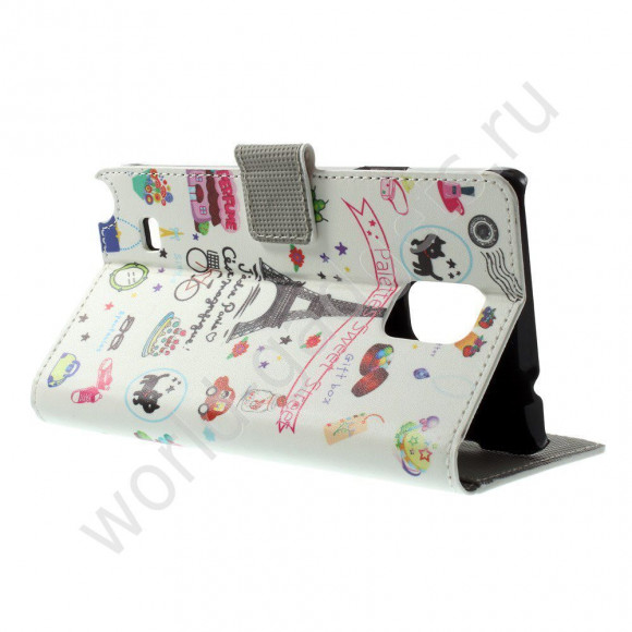 Чехол для Samsung Galaxy Note 4 (Эйфелева Башня)