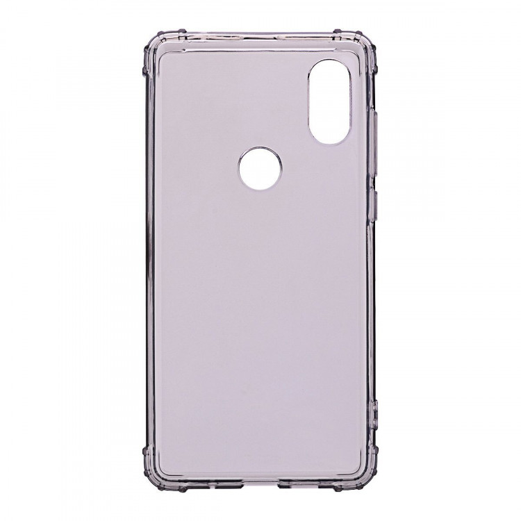 Силиконовый чехол с усиленными бортиками для Xiaomi Redmi S2 (черный)