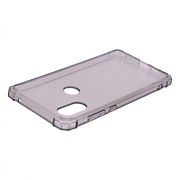 Силиконовый чехол с усиленными бортиками для Xiaomi Redmi S2 (черный)