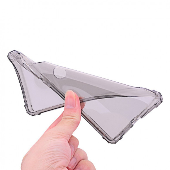 Силиконовый чехол с усиленными бортиками для Xiaomi Redmi S2 (черный)