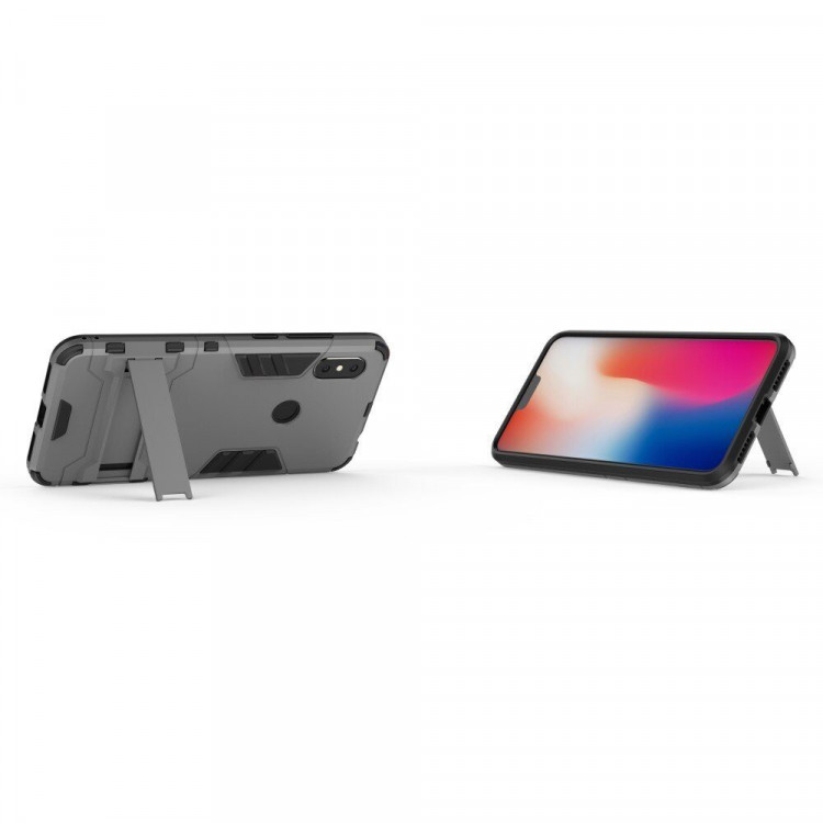 Чехол Duty Armor для Xiaomi Redmi Note 6 Pro (серый)