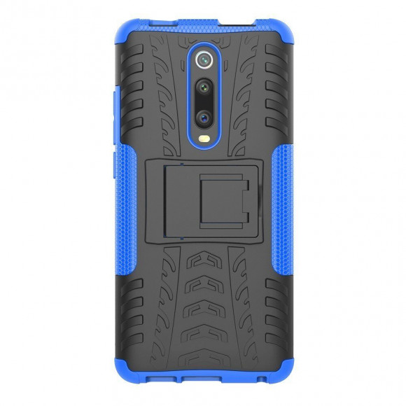 Чехол Hybrid Armor для Xiaomi Redmi K20 / Redmi K20 Pro / Xiaomi Mi 9T / Mi 9T Pro (черный + голубой) Чехол Hybrid Armor для Xiaomi Redmi K20 / Redmi K20 Pro / Xiaomi Mi 9T / Mi 9T Pro (черный + голубой)