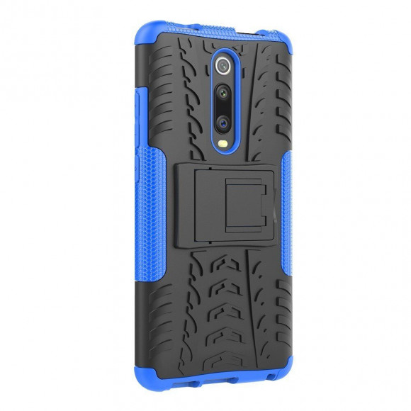 Чехол Hybrid Armor для Xiaomi Redmi K20 / Redmi K20 Pro / Xiaomi Mi 9T / Mi 9T Pro (черный + голубой) Чехол Hybrid Armor для Xiaomi Redmi K20 / Redmi K20 Pro / Xiaomi Mi 9T / Mi 9T Pro (черный + голубой)