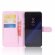 Чехол с визитницей для Samsung Galaxy C10 (розовый)