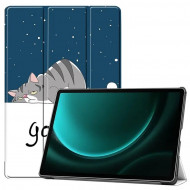 Чехол Smart Case для Samsung Galaxy Tab S9 FE+ (Plus) (Good Night Cat) Чехол Smart Case для Samsung Galaxy Tab S9 FE+ (Plus) (Good Night Cat)