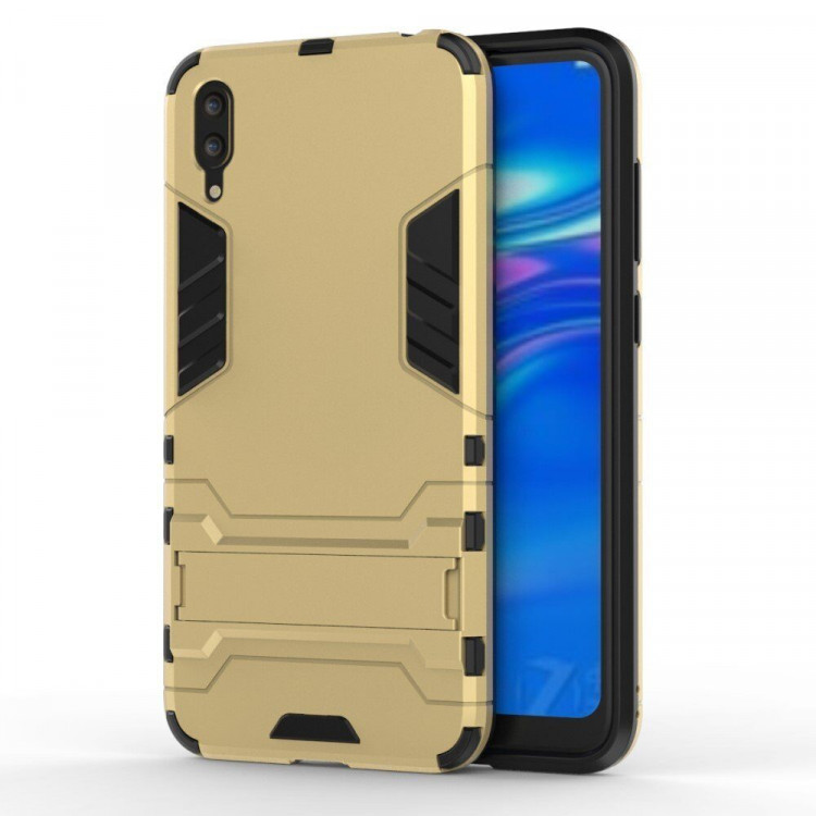 Чехол Duty Armor для Huawei Enjoy 9 / Huawei Y7 Pro (2019) (золотой)