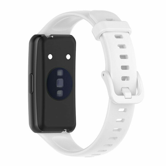 Силиконовый ремешок для Huawei Band 7 (белый)