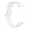 Силиконовый ремешок для Huawei Band 7 (белый)