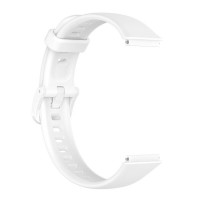 Силиконовый ремешок для Huawei Band 7 (белый)