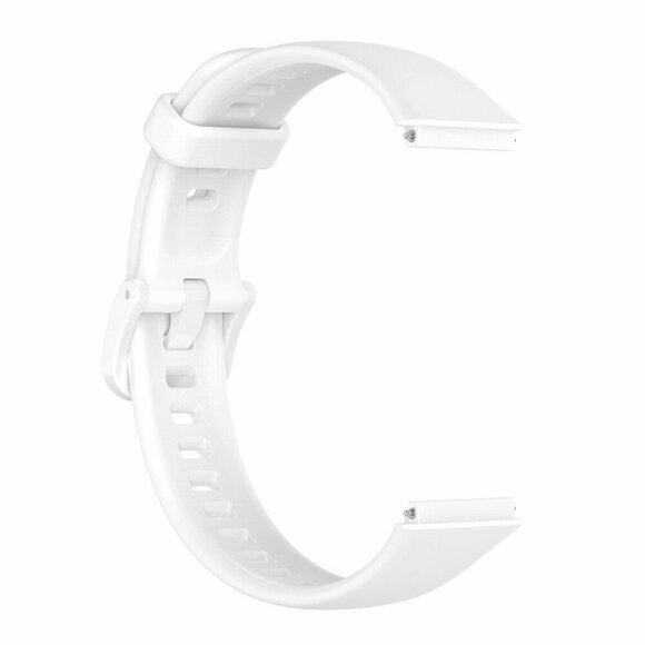 Силиконовый ремешок для Huawei Band 7 (белый)