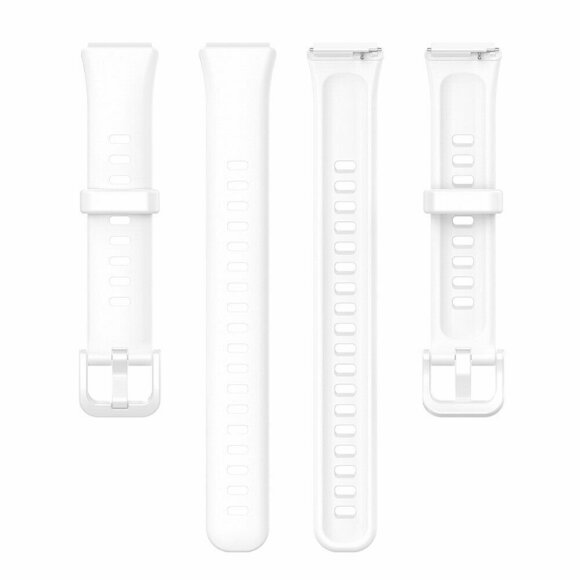 Силиконовый ремешок для Huawei Band 7 (белый)