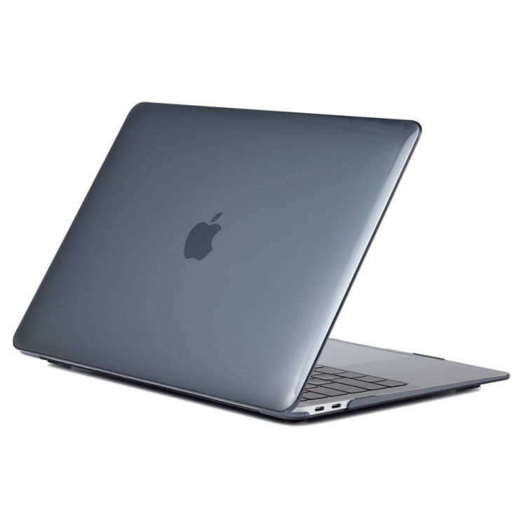 Пластиковый чехол для Apple MacBook Air 13.3" A1932 (2018) / Air 13.3" с дисплеем Retina (2018) / MacBook Air (M1, 2020) (серый)