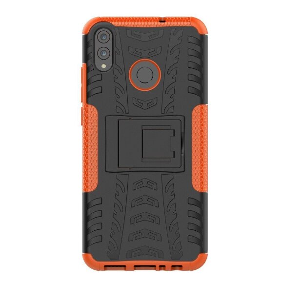 Чехол Hybrid Armor для Huawei Honor 8X (черный + оранжевый) Чехол Hybrid Armor для Huawei Honor 8X (черный + оранжевый)