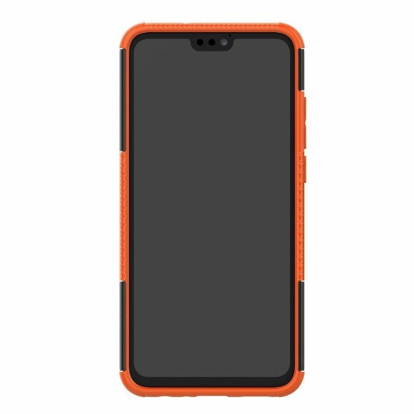 Чехол Hybrid Armor для Huawei Honor 8X (черный + оранжевый) Чехол Hybrid Armor для Huawei Honor 8X (черный + оранжевый)
