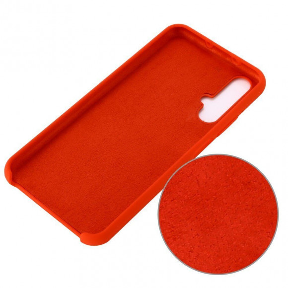 Силиконовый чехол Mobile Shell для Huawei nova 5T / Honor 20 (красный) Силиконовый чехол Mobile Shell для Huawei nova 5T / Honor 20 (красный)