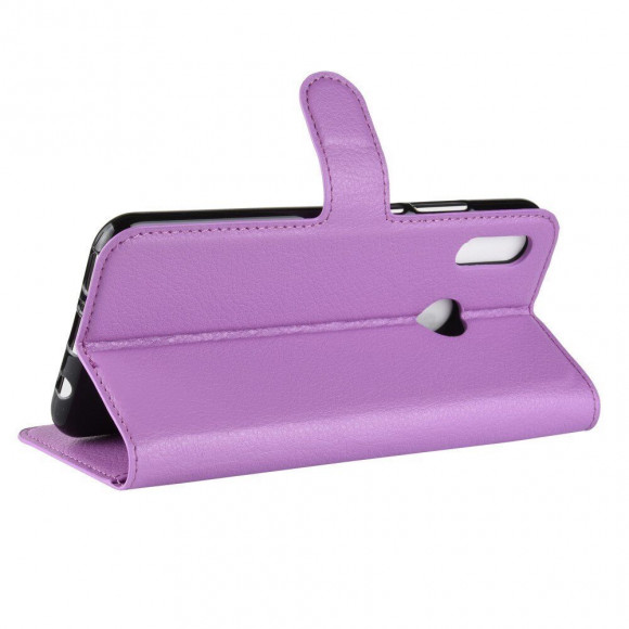 Чехол с визитницей для Huawei Nova 3i / P Smart+ (Plus) (фиолетовый) Чехол с визитницей для Huawei Nova 3i / P Smart+ (Plus) (фиолетовый)