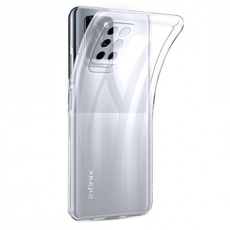 Силиконовый чехол для Infinix Note 10 Pro