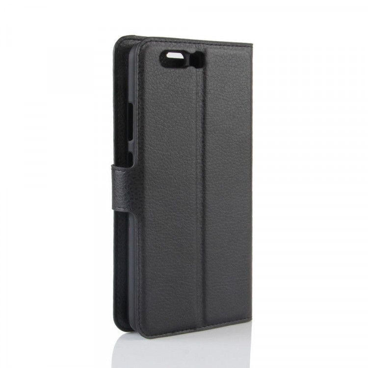Чехол с визитницей для Huawei P10 Plus (черный)