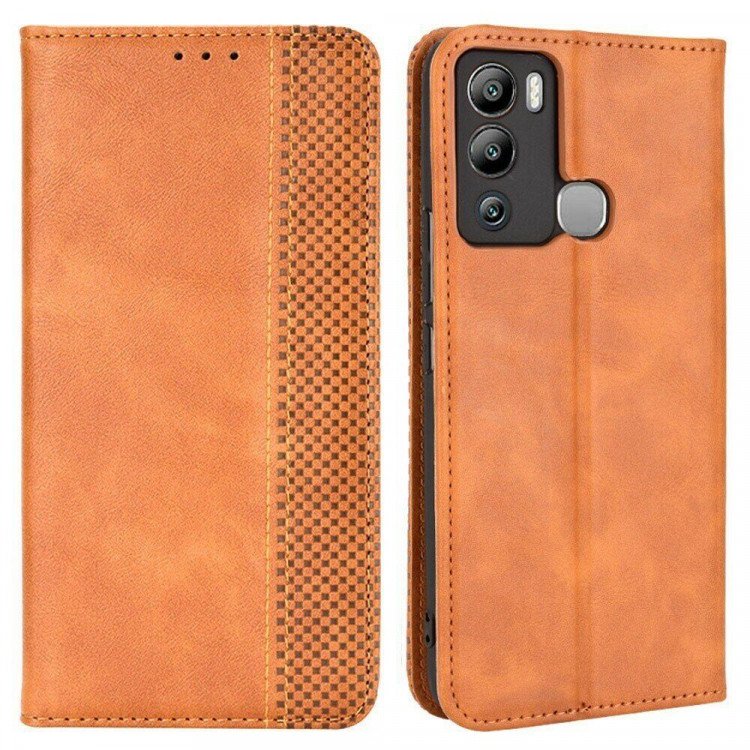 Чехол для Infinix Hot 12i (коричневый)