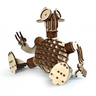Конструктор 3D деревянный подвижный Lemmo ЛЕММИТС ГОША
