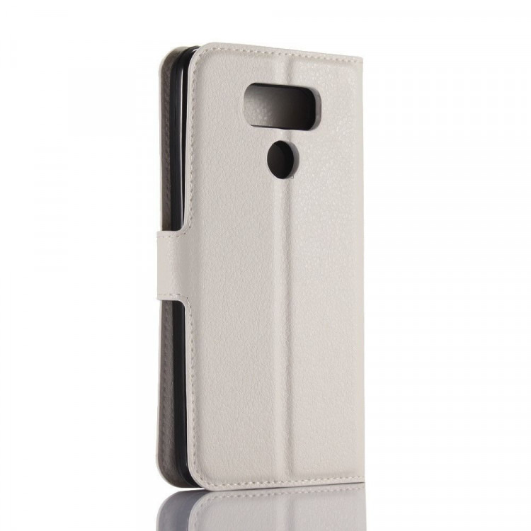 Чехол с визитницей для LG G6 (белый)