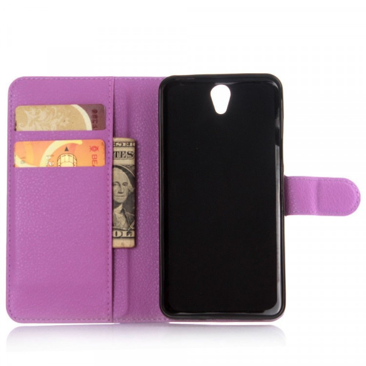 Чехол с визитницей для Lenovo Vibe S1 (фиолетовый)