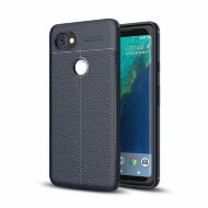 Чехол-накладка Litchi Grain для Google Pixel 2 XL (темно-синий) Чехол-накладка Litchi Grain для Google Pixel 2 XL (темно-синий)