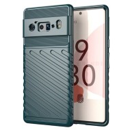 Чехол-накладка Thunder Series для Google Pixel 6 Pro (темно-зеленый)