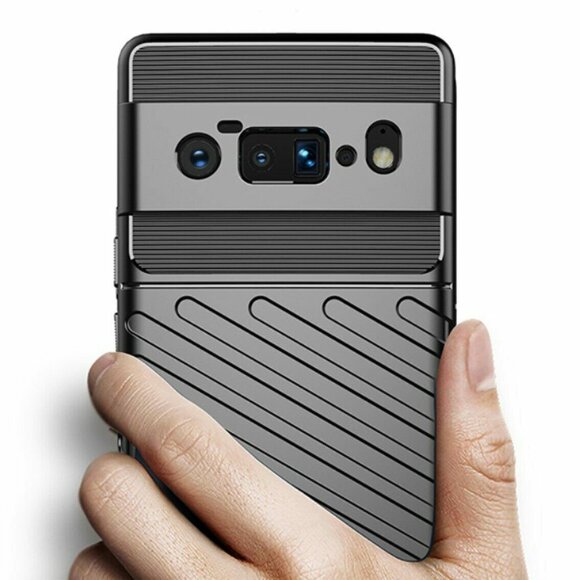 Чехол-накладка Thunder Series для Google Pixel 6 Pro (темно-зеленый) Чехол-накладка Thunder Series для Google Pixel 6 Pro (темно-зеленый)