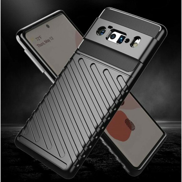 Чехол-накладка Thunder Series для Google Pixel 6 Pro (темно-зеленый) Чехол-накладка Thunder Series для Google Pixel 6 Pro (темно-зеленый)