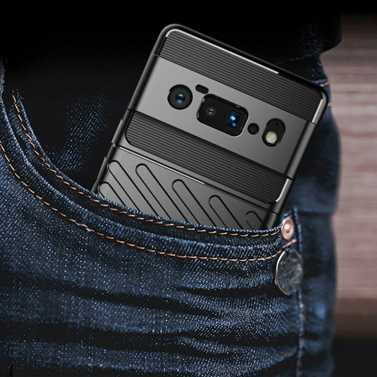 Чехол-накладка Thunder Series для Google Pixel 6 Pro (темно-зеленый)